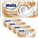 Mola Sensitive Coconut Milk Toalet Paper (8 roliek) x 5 balení