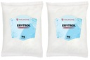 ERYTHROL 2 x 1 kg ERYTHRITOL NÍZKALORICKÝ CUKOR