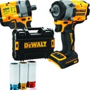 Rázový uťahovák 406Nm DeWALT DCF922NT + ZÁSUVKY 1/2 Púzdro