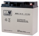 AGM batéria MWP MWS 18-12 (12V 18Ah)