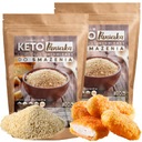 KETO BREADING Chrumkavé, bezsacharidové 2x200g keto diétne produkty