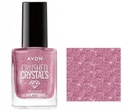 AVON Crushed Crystals Crushed Crystals 3D lak na nechty LILAC PINK