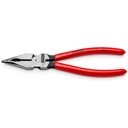 KLIEŠTE KNIPEX OSTRÉ ČEĽUSŤOVÉ 185MM 08 21 185