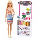 Bábika Barbie a tyčinka Smoothie GRN75