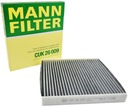 MANN UHLÍKOVÝ KABÍNOVÝ FILTER CUK26009 / CUK 26 009