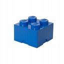 LEGO KONTAJNER 25CM BLOK 4 KRABICE MODRÁ