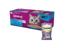 WHISKAS Krmivo pre ryby 40ks + pochúťka DREAMIES