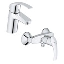 GROHE EUROSMART Súprava umývadlovej batérie + sprchy