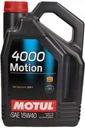 Motorový olej MOTUL 4000 MOTION 15W40 4L