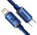 BASEUS USB-C BLESKOVÝ KÁBEL PRE IPHONE PD 20W 2M