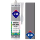 ATLAS SILIKON SANITÁRNY SILTON STRIEBORNÝ 136 280ml