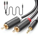 JACK kábel 3,5 mm 2xRCA Chinch STEREO UGREEN HQ 5M