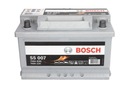 Batéria 74Ah 750A BOSCH S5 PowerFrame S5 007 najvýkonnejšia