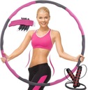 Hula hoop fitness kardio skladací 8-dielny ø 90 cm XL + tréning na švihadle