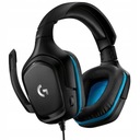 Káblové slúchadlá Logitech G432 Surround Sound 7.1