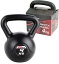 KOMPOZITNÁ Činka KETTLEBELL FITNESS GYM 4KG