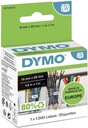 Dymo univerzálne etikety 13x25mm 1000ks biele