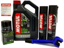 MOTUL 5100 MA2 C2 olej + C1 tuk, kefa na reťaz