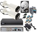 Dahua Surveillance Kit 2 vonkajšie/vnútorné 2MP HD-CVI kamery