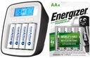 NABÍJAČKA BATERIE R3 R6 AA AAA + ENERGIZER 2000mAh