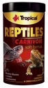 TROPICAL Reptiles Krmivo pre plazy mäsožravce 260g