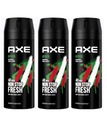 Axe deodorant v spreji Afrika 3 x 150 ml