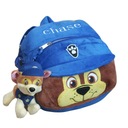 Plyšový batoh Paw Patrol Chase Blue plus kľúčenka