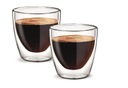 2 TERMÁLNE POHÁRE 80ML NA KÁVU ESPRESSO DOPPIO