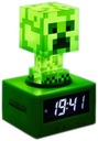 Budík Lamp Clock MINECRAFT CREEPER výška 16 cm Licencia Originál