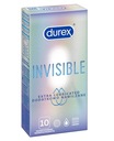 DUREX Invisible dodatočne zvlhčený 10 kusov