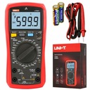 UNI-T UT890C DIGITÁLNY MULTIMETER TRUE RMS 20 NCV hFe LCD DISPLEJ