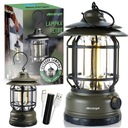 LIGHTNER RETRO LED COB LAMPA S RÚČKOU + BATÉRIA