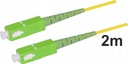 Patchcord SC/APC-SC/APC SM sx 2,0 mm G657A1 2m