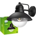 Záhradné svietidlo LED nástenné svietidlo HOVERFLY E27 IP44 Lucerna PHILIPS