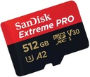 microSD karta SANDISK EXTREME PRO 512 GB 200/140 MB