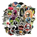 SKULL MIX Sada samolepiek na bomby STICKER 50 ks