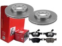 BREMBO PREDNÉ DISKY, DESTIČKY, FIAT MULTIPLA 284,