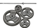 SET 90KG LIATINA HMOTNOST 29MM + KRK 180CM