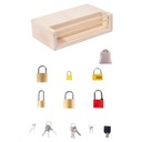 Matching Games Lock Set Early Educational Learning