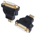 HDMI samec na DVI-D 24+1 samica alebo DVI-D na HDMI