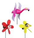 Sada veterníkových ozdôb Bee Lienka Flamingo