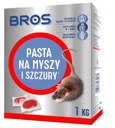 BROS Pastový jed pre myši a potkany 1kg