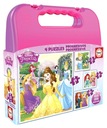 Puzzle 12 16 20 25 Krabička Disney princezien