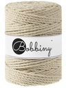 Macrame šnúra Bobbiny 5mm 3PLY točená béžová