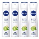 NIVEA Antiperspirant Fresh Citrus 4*150ml sprej