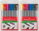 Jemné linky Faber-Castell Grip 10 farieb v Case x2