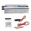 12V solárny invertor 1500W DC12V na AC220V prevodník