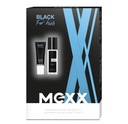 Darčeková sada MEXX Black for Him (sprchový gél