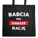 NÁKUPNÁ TAŠKA pre BABIČKU ako DARČEK KU DŇU BABIČKY