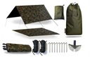 Tarp Giga Tarp Tent 3x3 Kit Pins Linka